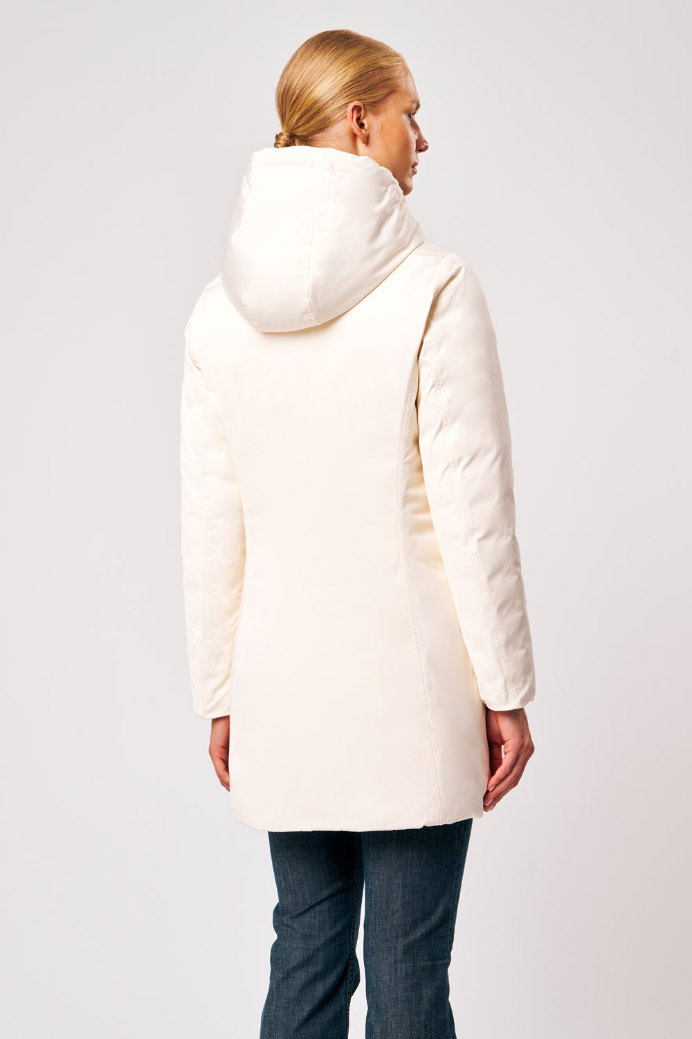 KALIE 3.0 800FP LIGHT DOWN HOODY REVERSIBLE COAT 263PCWC10605 P7E10D 117WXP 1