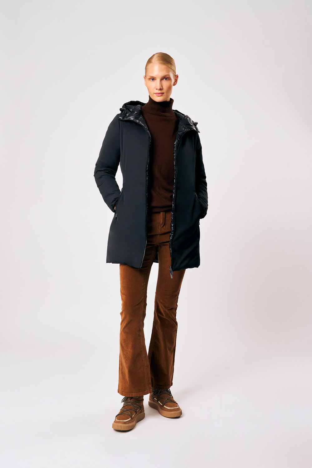 Kalie 3.0 - Piumino reversibile da donna nero