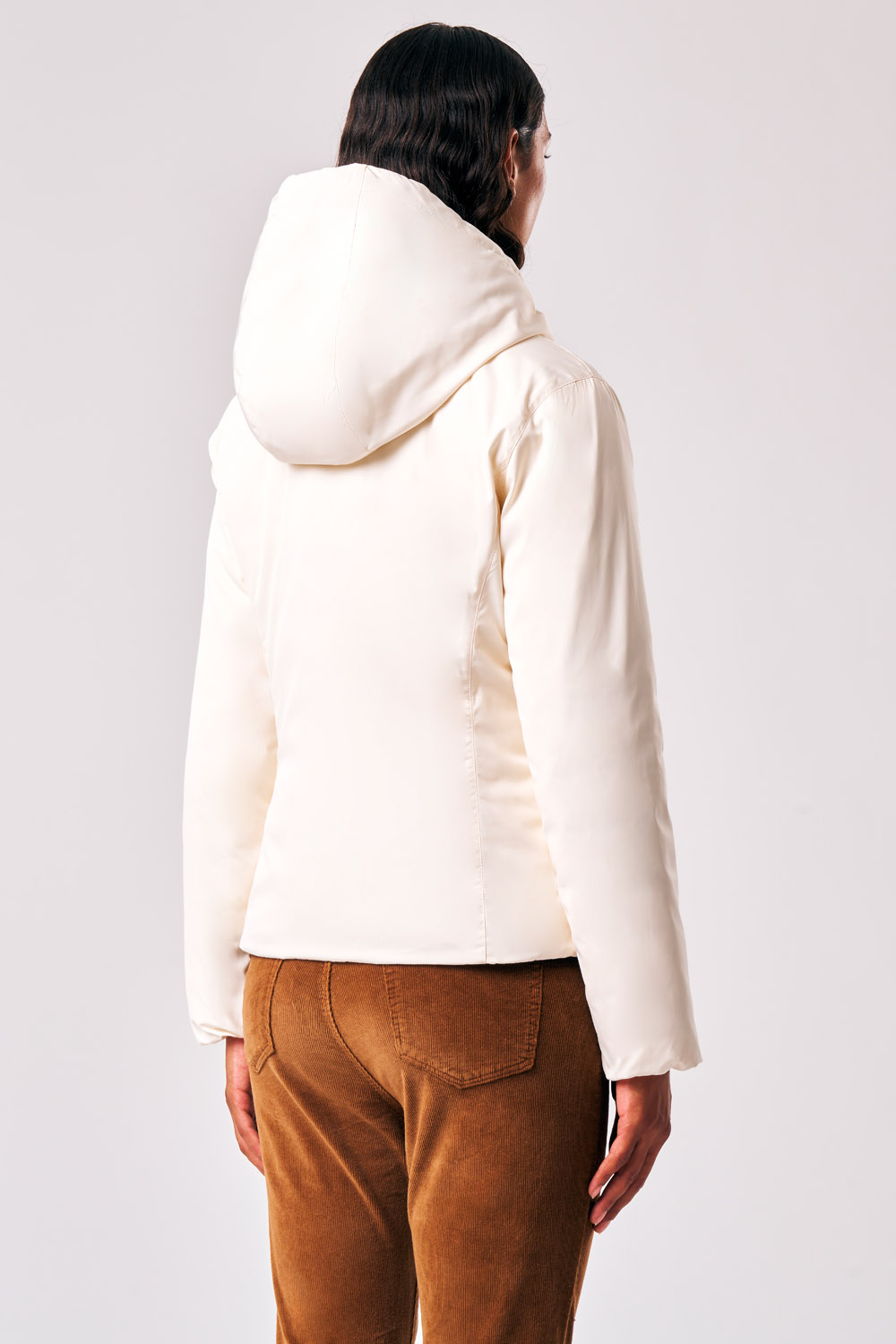 LINDA 3.0 800FP LIGHT DOWN HOODY REVERSIBLE JKT 263PCWJ02026 P7E10D 117WXP 2