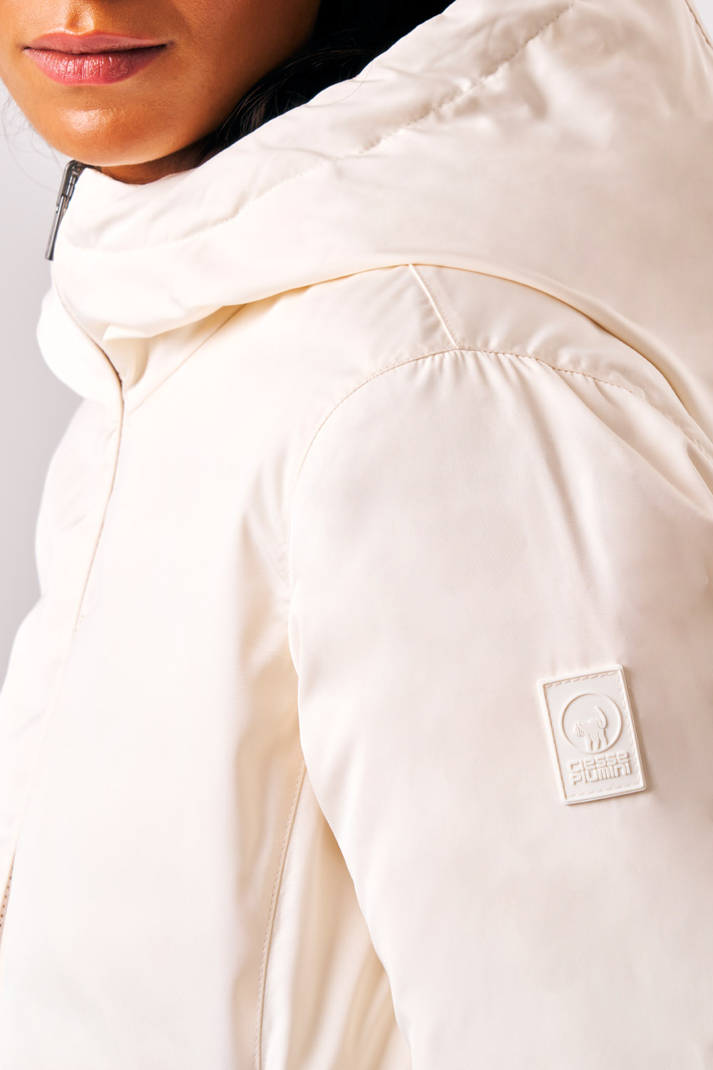 LINDA 3.0 800FP LIGHT DOWN HOODY REVERSIBLE JKT 263PCWJ02026 P7E10D 117WXP 3
