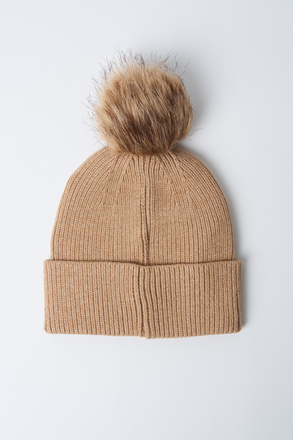 VEGA FAKE FUR POM POM BEANIE 263ACWA03253 V1230X 72NXXX 3